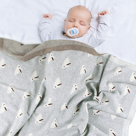 The Perfect Companion for Your Little One: Baby Blanket Knitted Bunny Hug Blanket