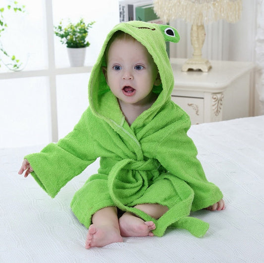 Wrap Your Little One in Cuteness with Our Cartoon Cute Animal Bath Towels!
