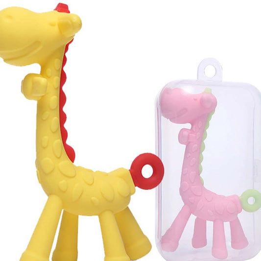 Why Every Baby Needs the Giraffe Silicone Baby Molar Stick Teether Toy